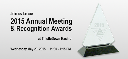 Excited for our Annual Meeting and Recognition Awards tomorrow!